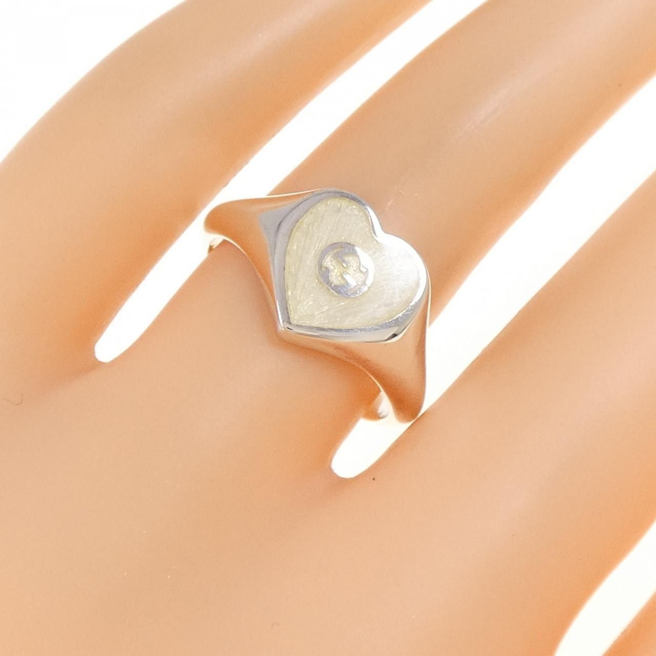 Gucci Gucci Gucci Interlocking G 925 Silver Ring Metal Ring 645544J84101184 DUTY FREE for USA Size ONE SIZE - 5 Thumbnail