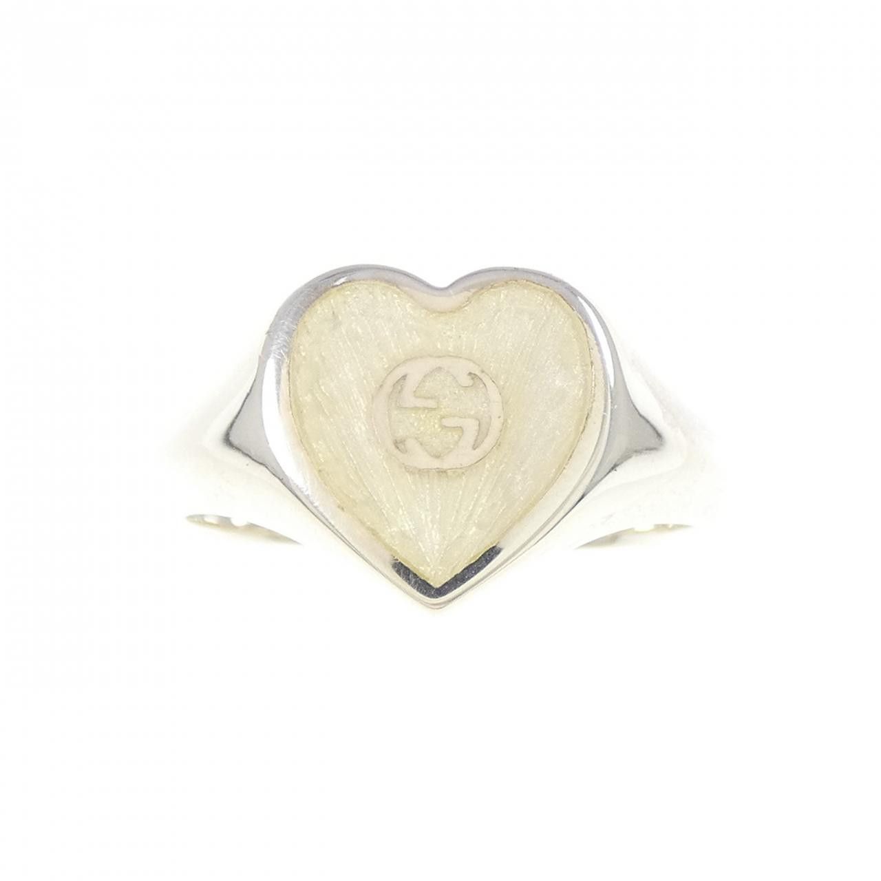 Gucci Gucci Gucci Interlocking G 925 Silver Ring Metal Ring 645544J84101184 DUTY FREE for USA Size ONE SIZE - 2 Thumbnail