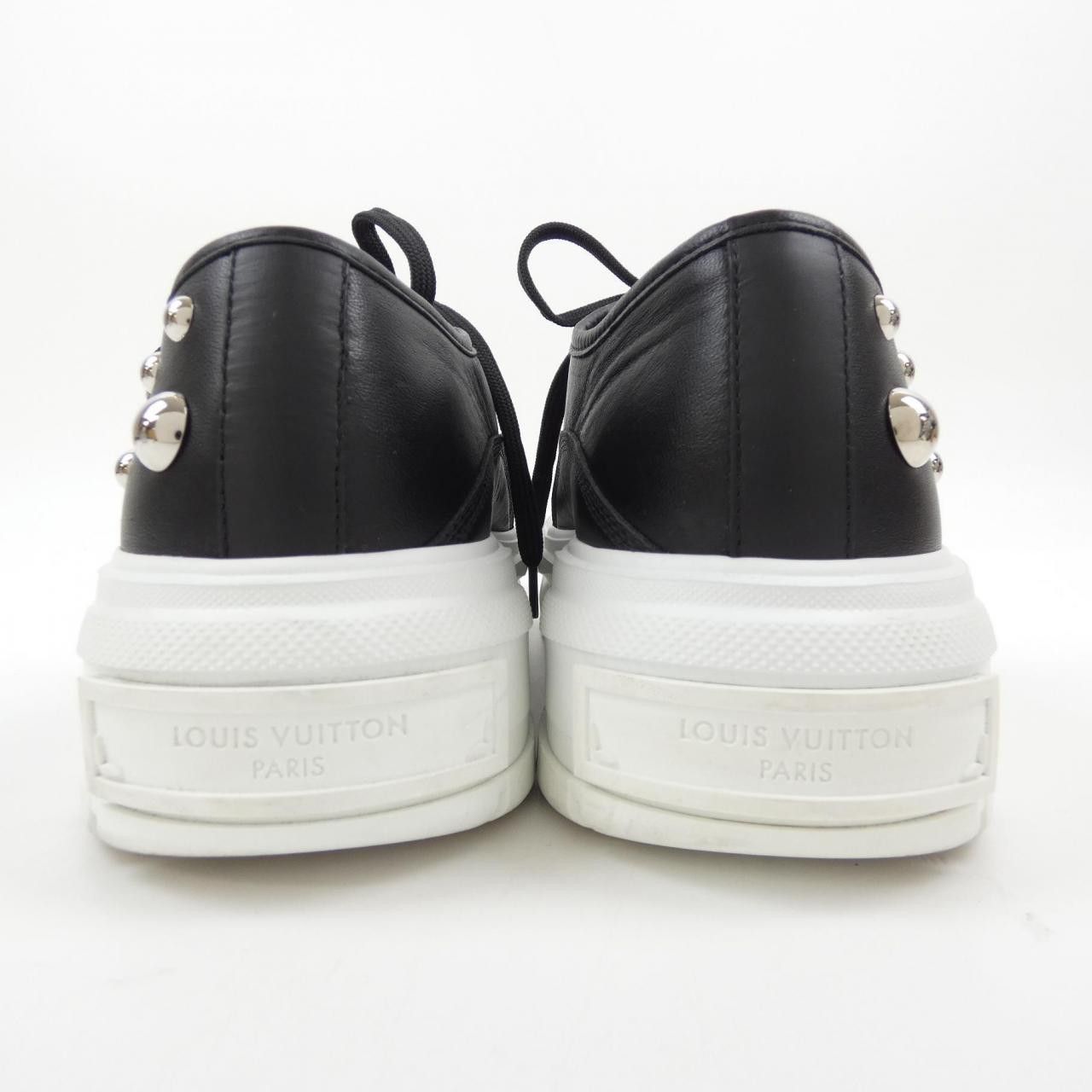 Louis Vuitton Louis Vuitton Louis Vuitton LV×YK LV Squad Line Sneakers Leather Shoes DUTY FREE for USA Size ONE SIZE - 5 Thumbnail