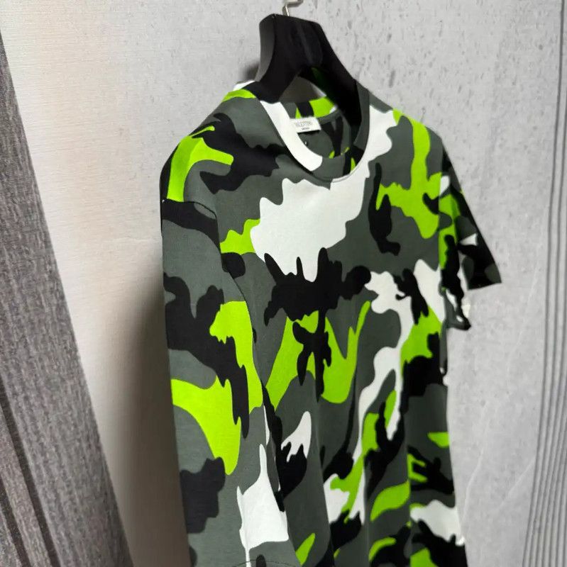 Valentino Valentino Multicolor Camouflage T-Shirt for Men 0089 Size US M / EU 48-50 / 2 - 3 Thumbnail