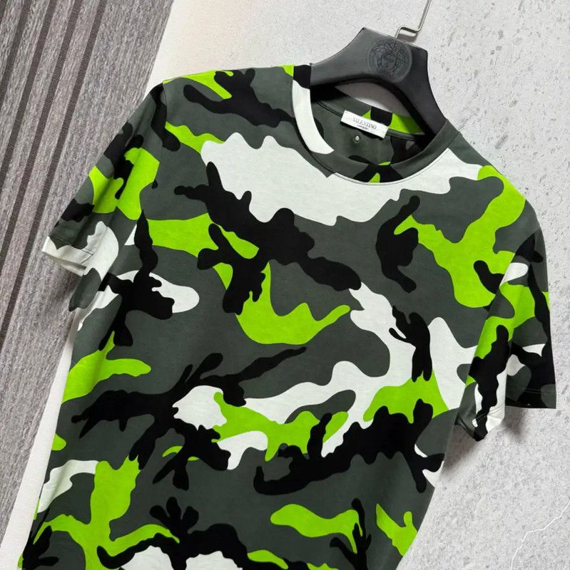 Valentino Valentino Multicolor Camouflage T-Shirt for Men 0089 Size US M / EU 48-50 / 2 - 9 Thumbnail