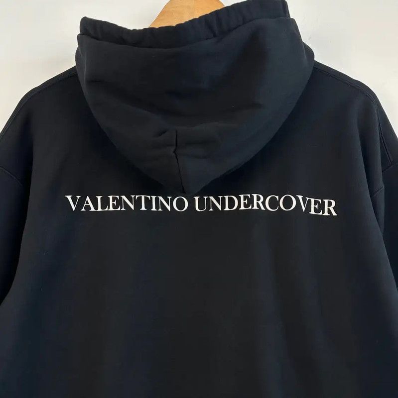 Valentino Valentino Men's Graphic Black Hoodie 0089 Size US XS / EU 42 / 0 - 5 Thumbnail