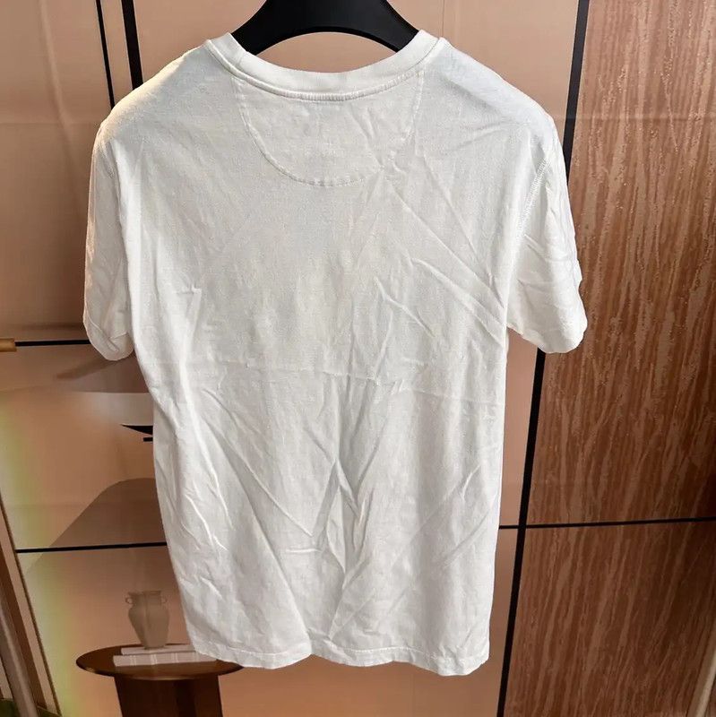 Valentino Valentino Logo White Cotton T-Shirt for Men 0089 Size US S / EU 44-46 / 1 - 2 Thumbnail