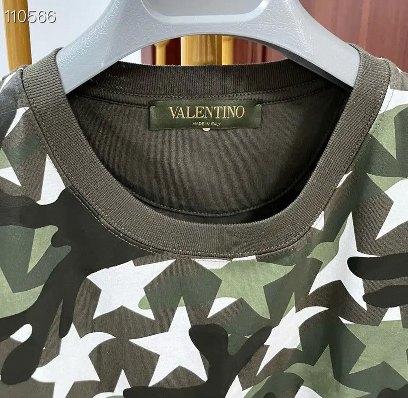 Valentino Valentino Multicolor Cotton Men's T-Shirt 0089 Size US S / EU 44-46 / 1 - 3 Thumbnail