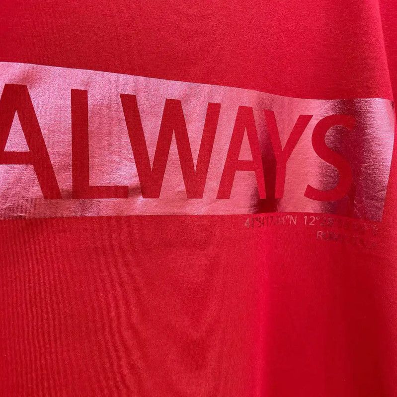 Valentino Valentino Red Cotton Men's Summer T-Shirt 0089 Size US M / EU 48-50 / 2 - 3 Thumbnail