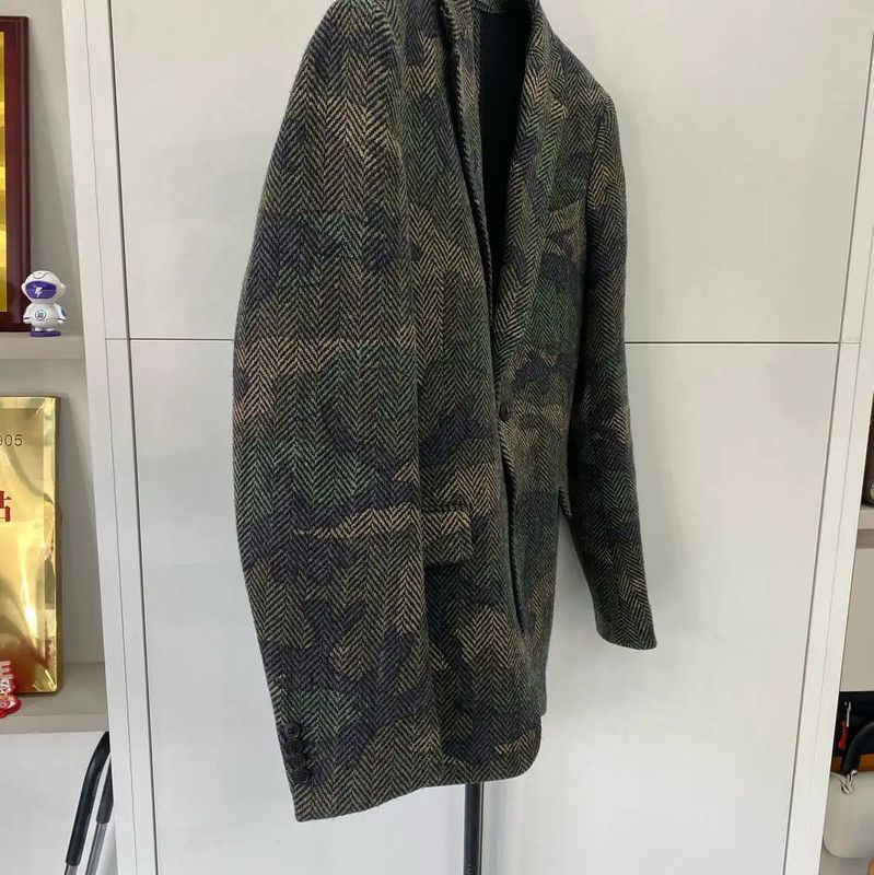 Valentino Valentino Multicolor Wool Men's Jacket 0089 Size US L / EU 52-54 / 3 - 3 Thumbnail