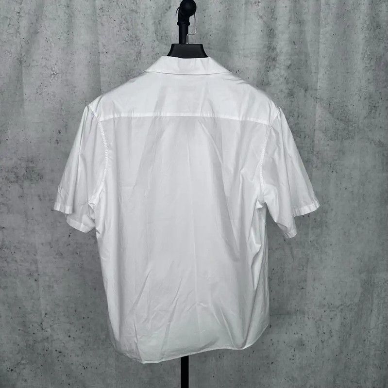Valentino Valentino Summer White Cotton Short Sleeve Shirt 0089 Size US S / EU 44-46 / 1 - 2 Thumbnail