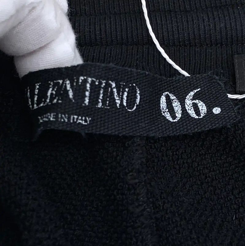 Valentino Valentino Black Cotton Men's Casual Pants 0089 Size US 32 / EU 48 - 5 Thumbnail