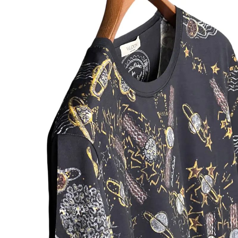 Valentino Valentino Multicolor Cotton Short Sleeve T-Shirt 0089 Size US M / EU 48-50 / 2 - 6 Thumbnail