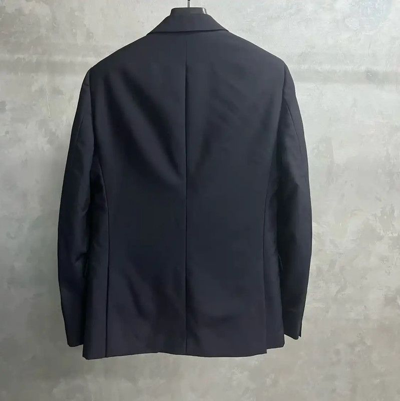 Valentino Valentino Black Wool Tailored Men's Jacket 0089 Size US M / EU 48-50 / 2 - 5 Thumbnail