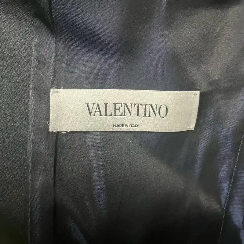 Valentino Valentino Black Wool Tailored Men's Jacket 0089 Size US M / EU 48-50 / 2 - 2 Thumbnail