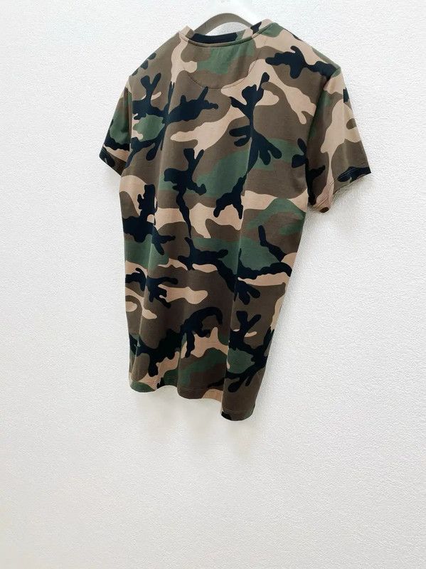 Valentino Valentino Camouflage Cotton Short Sleeve T-shirt 0089 Size US M / EU 48-50 / 2 - 3 Thumbnail