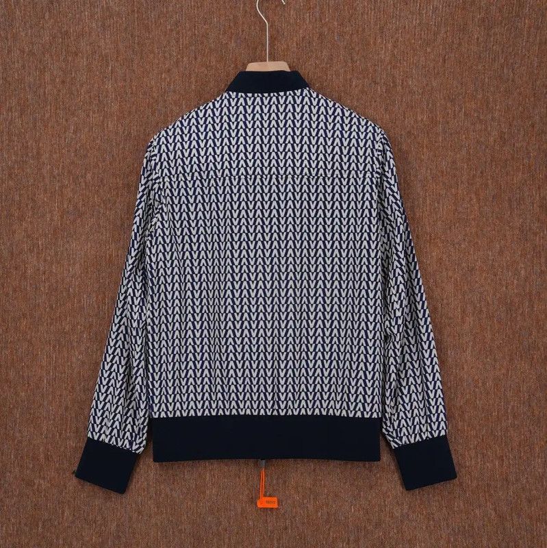 Valentino Valentino Men's Long Sleeve Striped Jacket 0089 Size US S / EU 44-46 / 1 - 2 Thumbnail