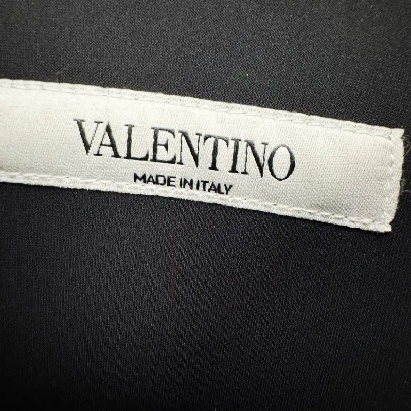 Valentino Valentino Black Long Sleeve Oversized Shirt 0089 Size US XXL / EU 58 / 5 - 3 Thumbnail