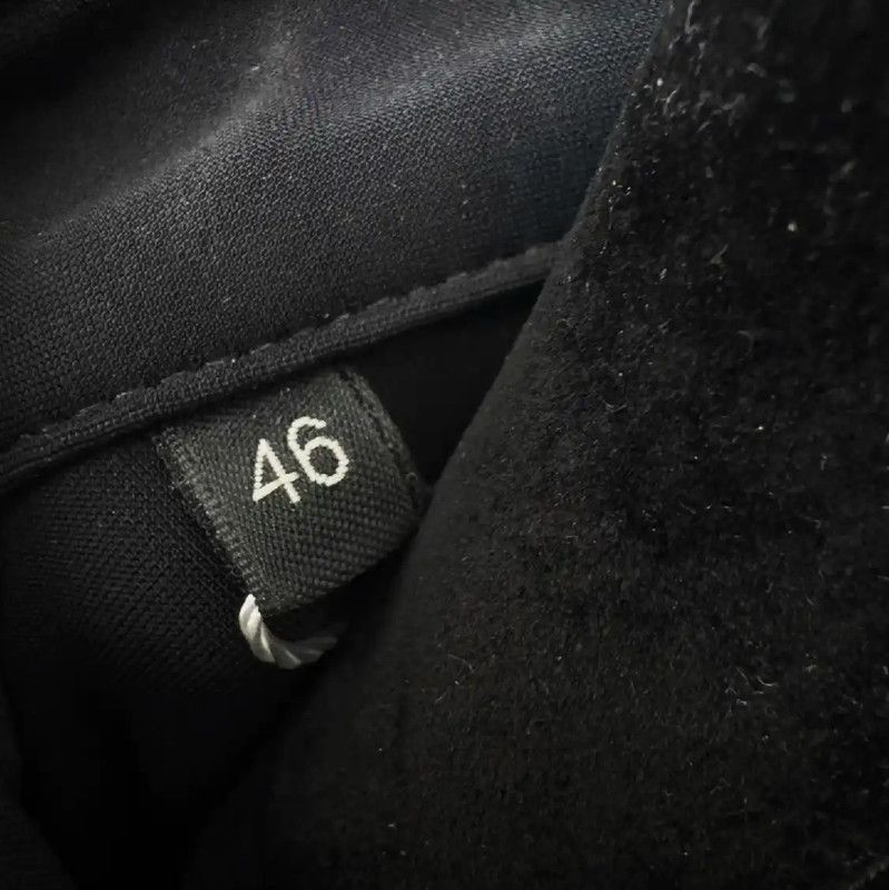 Valentino Valentino Black Long Sleeve Oversized Shirt 0089 Size US XXL / EU 58 / 5 - 4 Thumbnail