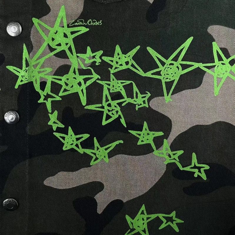 Valentino Valentino Green Camo Long Sleeve Shirt 0089 Size US S / EU 44-46 / 1 - 4 Thumbnail