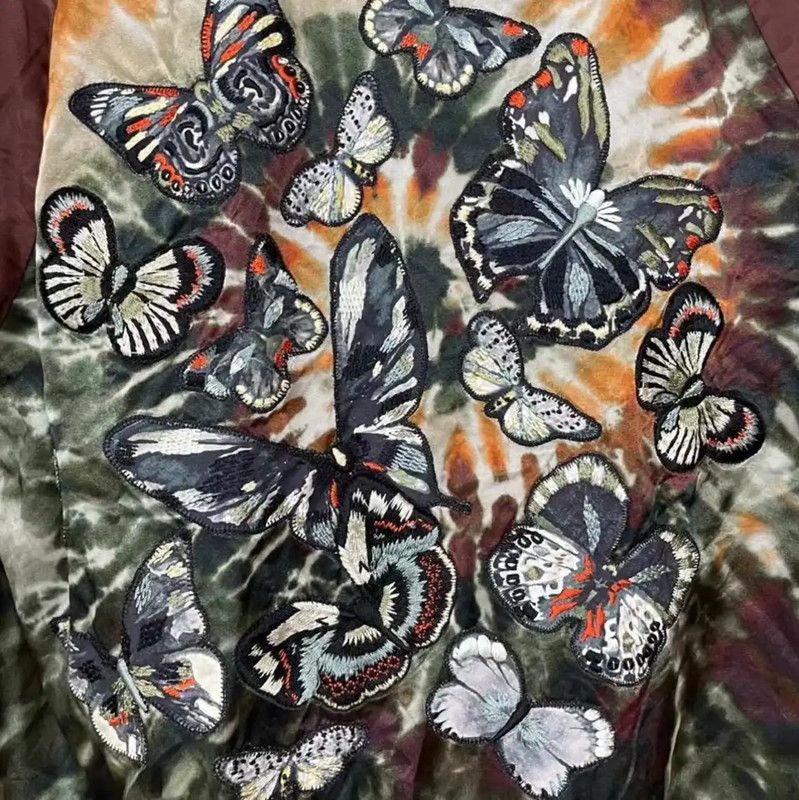 Valentino Valentino Multicolor Men's Jacket with Butterflies 0089 Size US XS / EU 42 / 0 - 3 Thumbnail