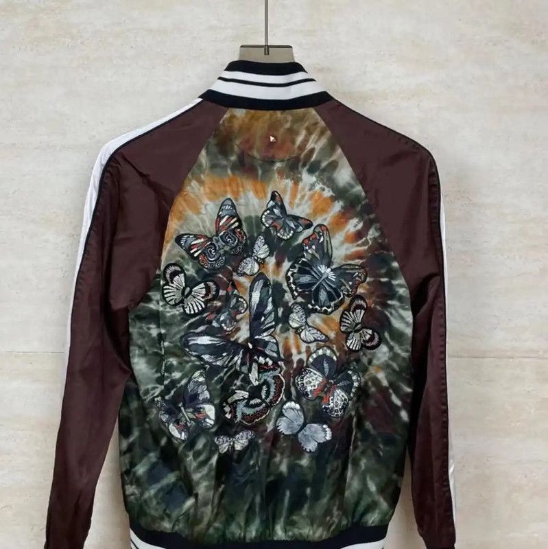 Valentino Valentino Multicolor Men's Jacket with Butterflies 0089 Size US XS / EU 42 / 0 - 2 Thumbnail