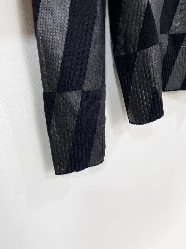 Valentino Valentino Black Wool Long Sleeve Pullover Sweater 0089 Size US L / EU 52-54 / 3 - 3 Thumbnail