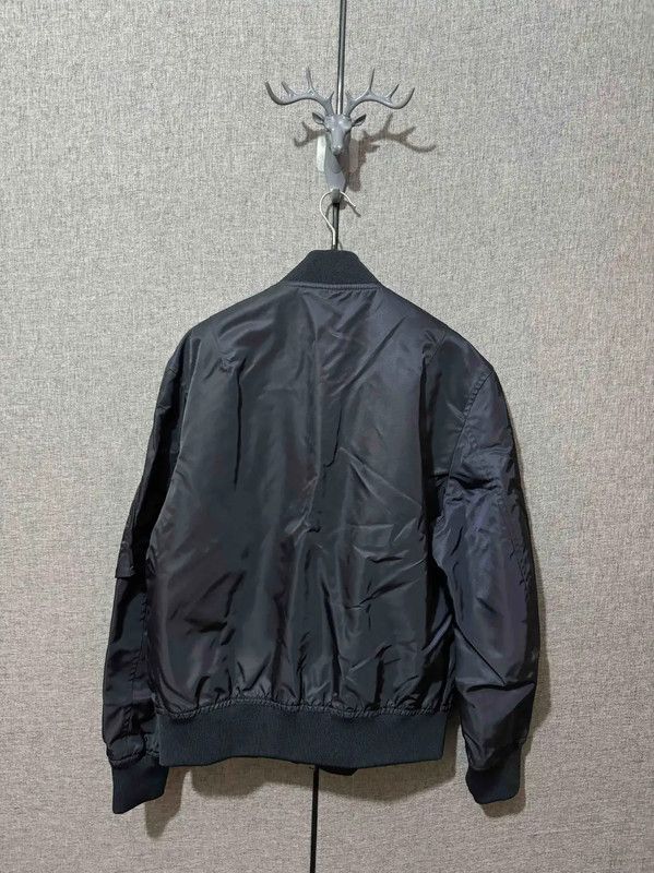 Valentino Valentino Black Printed Nylon Bomber Jacket 0089 Size US S / EU 44-46 / 1 - 2 Thumbnail