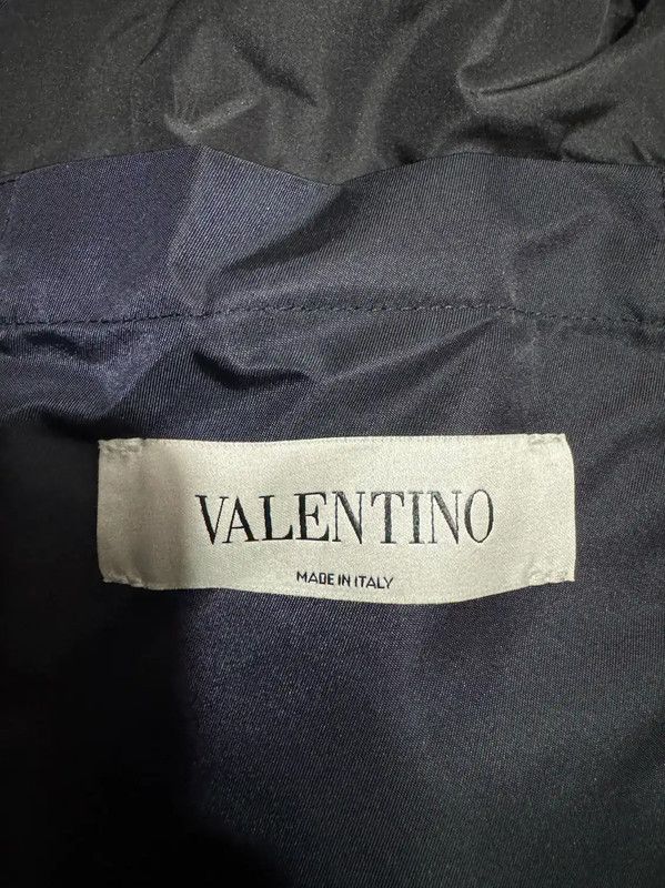 Valentino Valentino Black Printed Nylon Bomber Jacket 0089 Size US S / EU 44-46 / 1 - 4 Thumbnail