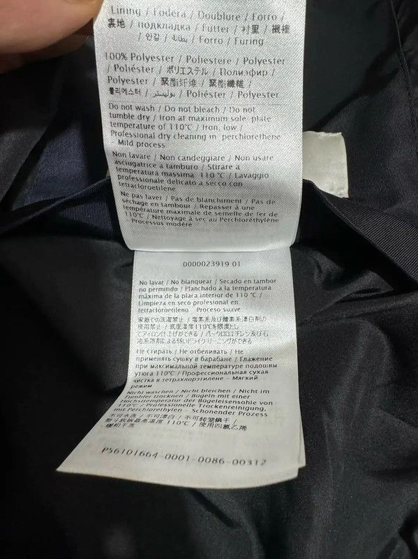 Valentino Valentino Black Printed Nylon Bomber Jacket 0089 Size US S / EU 44-46 / 1 - 8 Thumbnail