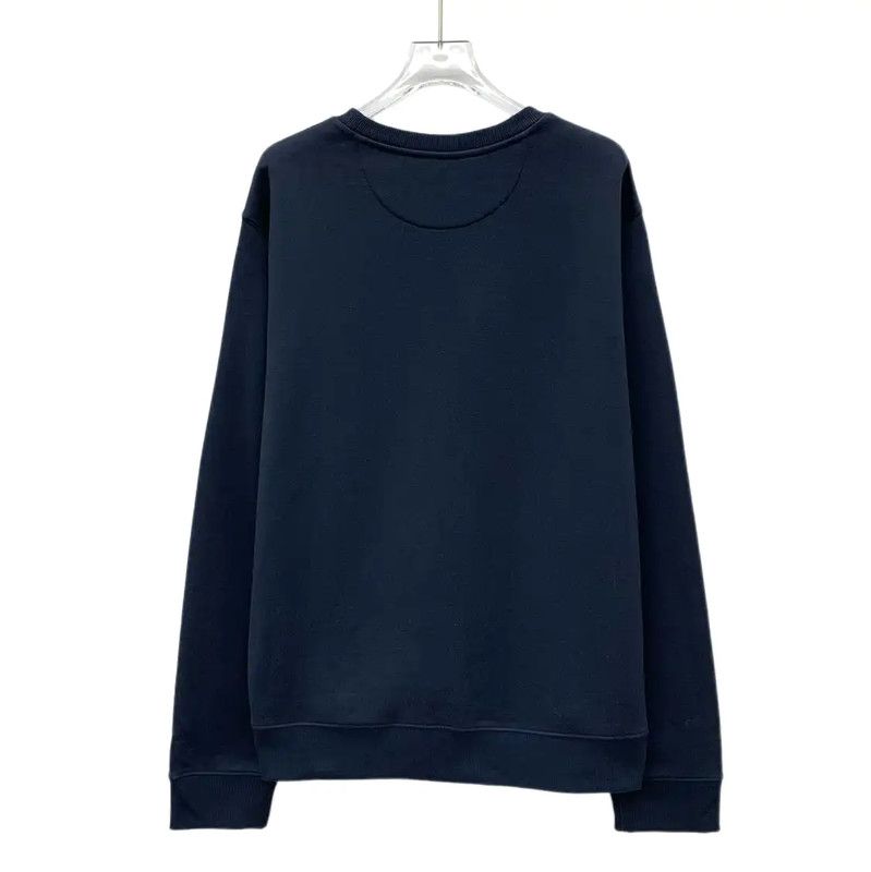 Valentino Valentino Blue Cotton Men's Sweatshirt 0089 Size US M / EU 48-50 / 2 - 2 Thumbnail