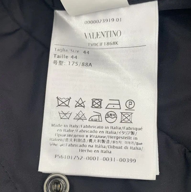 Valentino Valentino Dreamers Black Lightweight Jacket 0089 Size US XS / EU 42 / 0 - 7 Thumbnail