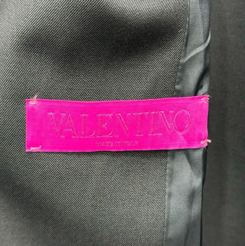 Valentino Valentino Black Men's Trench Coat 0089 Size US M / EU 48-50 / 2 - 5 Thumbnail