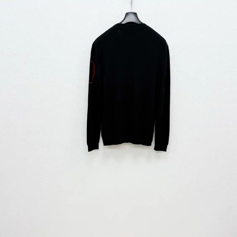 Valentino Valentino Black Cashmere Long Sleeve Sweater 0089 Size US XL / EU 56 / 4 - 3 Thumbnail