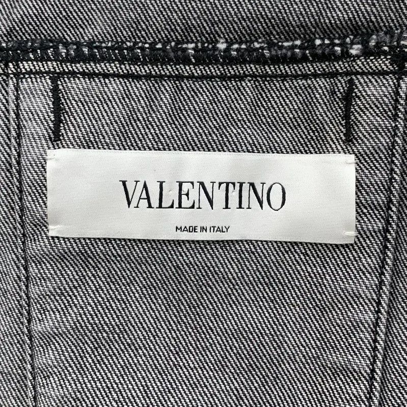 Valentino Valentino Black Cotton Men's Jacket 0089 Size US S / EU 44-46 / 1 - 5 Thumbnail