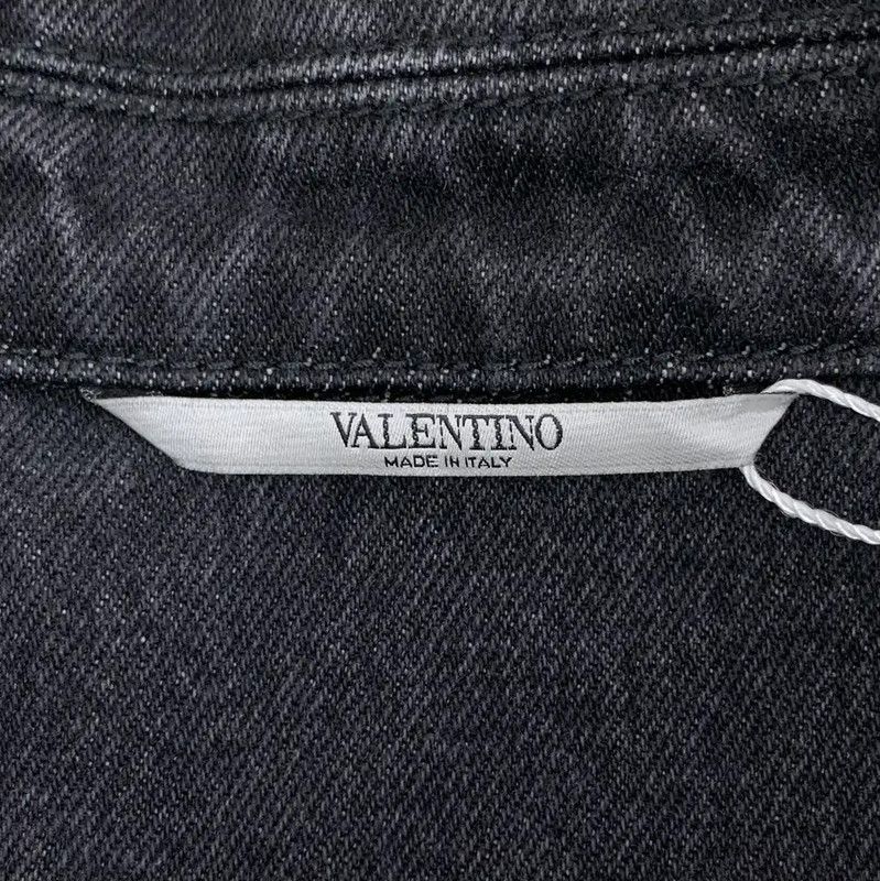 Valentino Valentino Black Cotton Men's Jacket 0089 Size US S / EU 44-46 / 1 - 6 Thumbnail