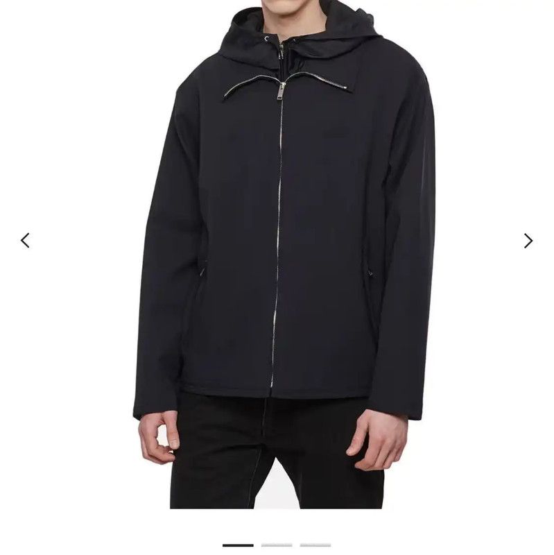 Valentino Valentino Long Sleeve Black Cotton Jacket 0089 Size US M / EU 48-50 / 2 - 7 Thumbnail
