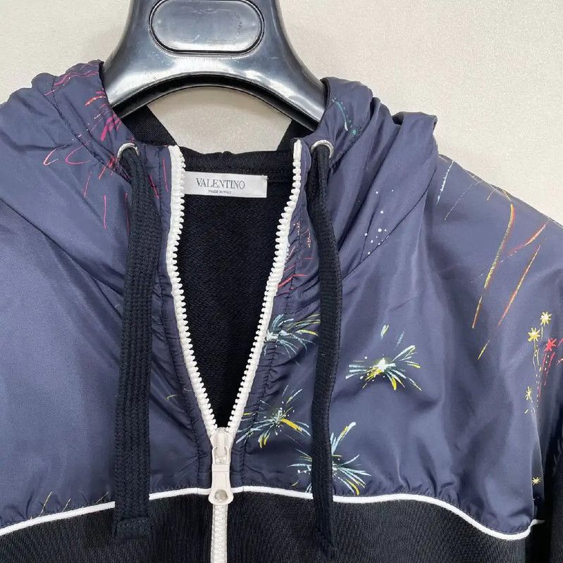 Valentino Valentino Blue Long Sleeve Men's Jacket 0089 Size US S / EU 44-46 / 1 - 3 Thumbnail