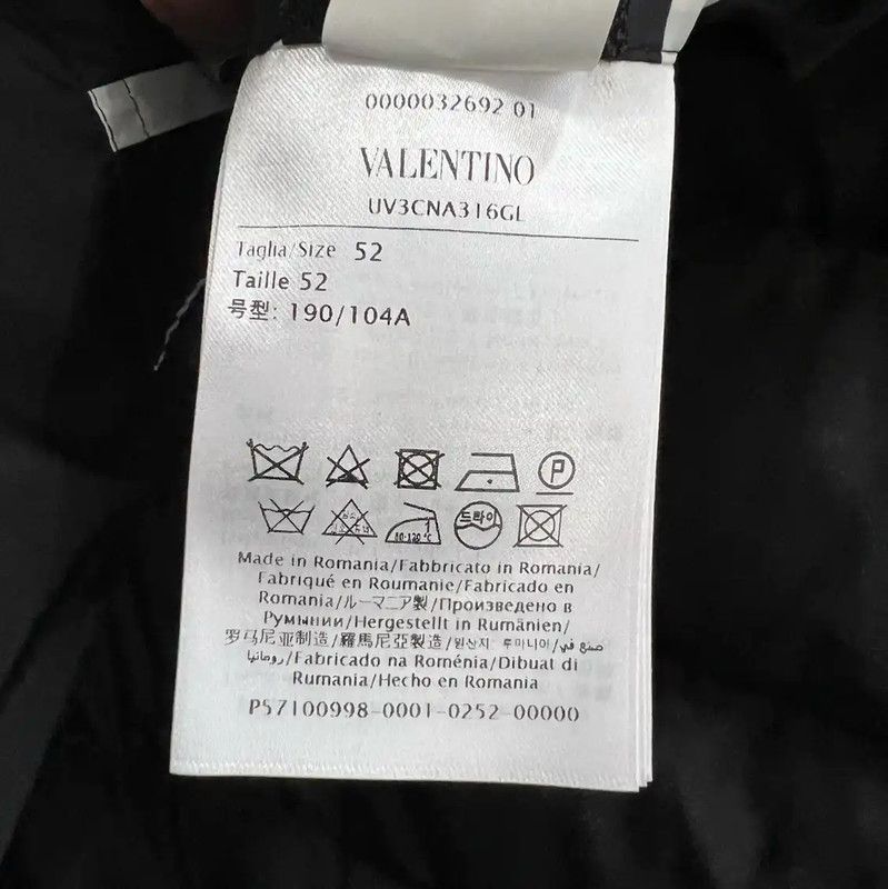 Valentino Valentino Black Short Sleeve Puffer Jacket 0089 Size US M / EU 48-50 / 2 - 4 Thumbnail