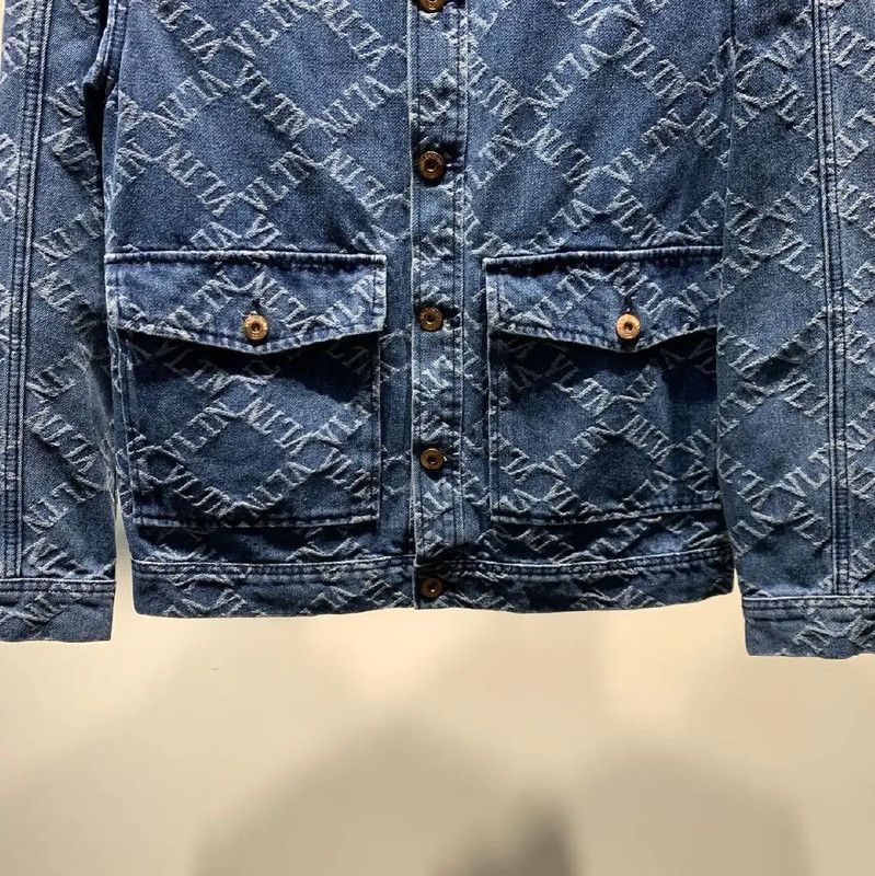 Valentino Valentino Blue Denim Jacket for Men 0089 Size US M / EU 48-50 / 2 - 4 Thumbnail