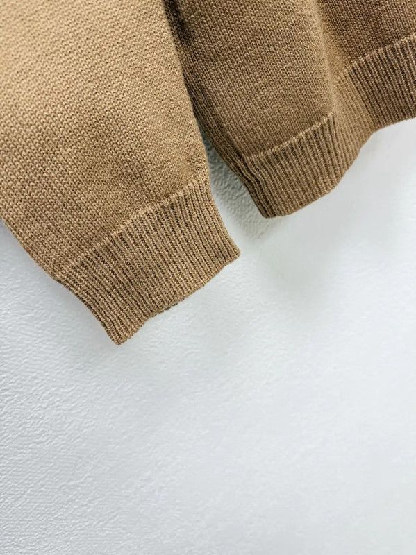 Valentino Valentino Camel Cashmere Long Sleeve Sweater 0089 Size US L / EU 52-54 / 3 - 5 Thumbnail