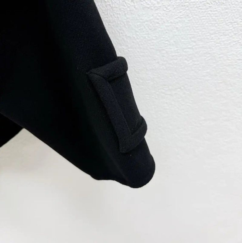 Valentino Valentino Black Wool Long Sleeve Jacket 0089 Size US L / EU 52-54 / 3 - 7 Thumbnail