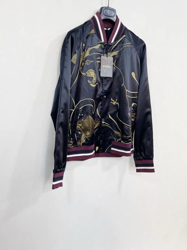 Valentino Valentino Midnight Blue Patterned Outer Jacket 0089 Size US S / EU 44-46 / 1 - 3 Thumbnail