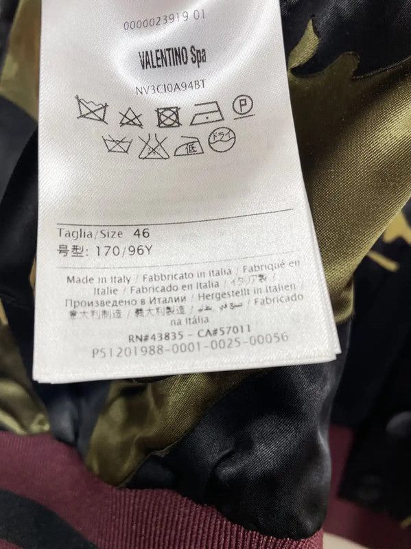 Valentino Valentino Midnight Blue Patterned Outer Jacket 0089 Size US S / EU 44-46 / 1 - 5 Thumbnail