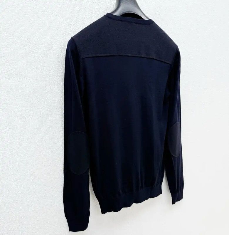 Lanvin Lanvin Black Wool Long Sleeve Pullover Sweater 0089 Size US XS / EU 42 / 0 - 4 Thumbnail