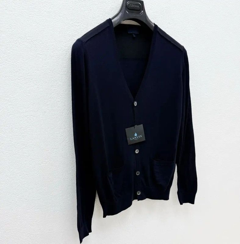 Lanvin Lanvin Black Wool Long Sleeve Pullover Sweater 0089 Size US XS / EU 42 / 0 - 2 Thumbnail