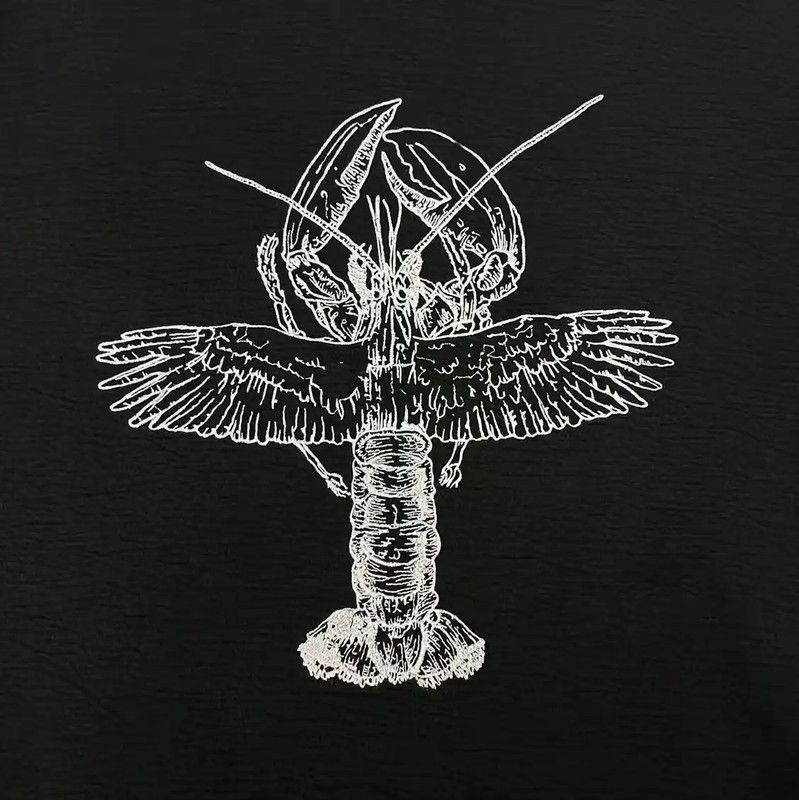 Lanvin Lanvin Black Cotton Logo Short Sleeve Sweatshirt 0089 Size US M / EU 48-50 / 2 - 3 Thumbnail