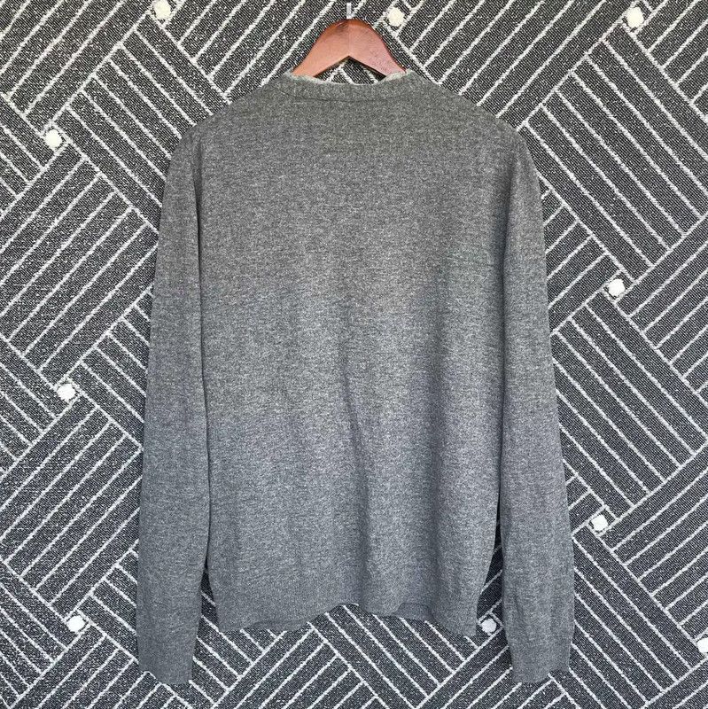 Lanvin Lanvin Men's Gray Cotton Cardigan for Spring 0089 Size US S / EU 44-46 / 1 - 2 Thumbnail