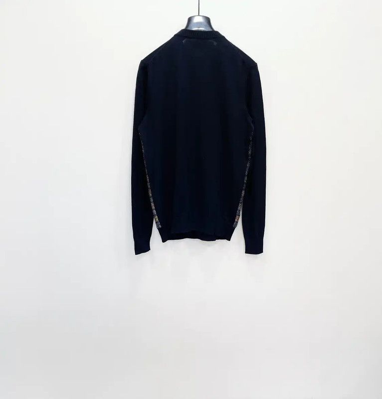 Lanvin Lanvin Black Wool Long Sleeve Sweater 0089 Size US S / EU 44-46 / 1 - 2 Thumbnail