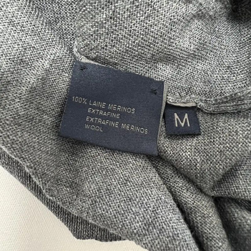 Lanvin Lanvin Men's Gray Wool Long Sleeve Top 0089 Size US M / EU 48-50 / 2 - 5 Thumbnail