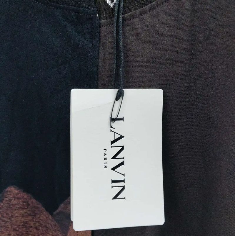 Lanvin Lanvin Black Graphic Short Sleeve T-Shirt 0089 Size US S / EU 44-46 / 1 - 5 Thumbnail
