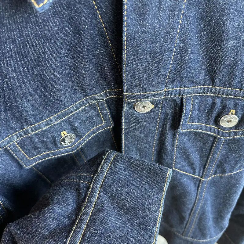 Lanvin Lanvin Men's Spring Autumn Blue Denim Jacket 0089 Size US XL / EU 56 / 4 - 3 Thumbnail