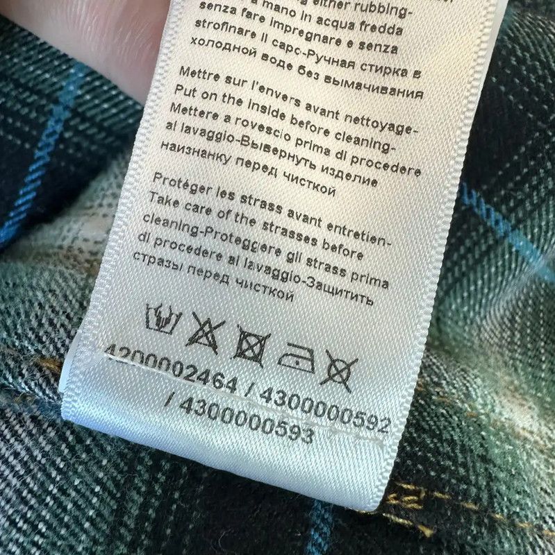 Lanvin Lanvin Men's Spring Autumn Blue Denim Jacket 0089 Size US XL / EU 56 / 4 - 9 Thumbnail