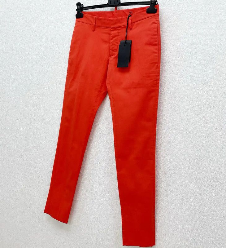 Dsquared2 DSQUARED2 Orange Casual Pants for Men 0089 Size US 27 - 3 Thumbnail